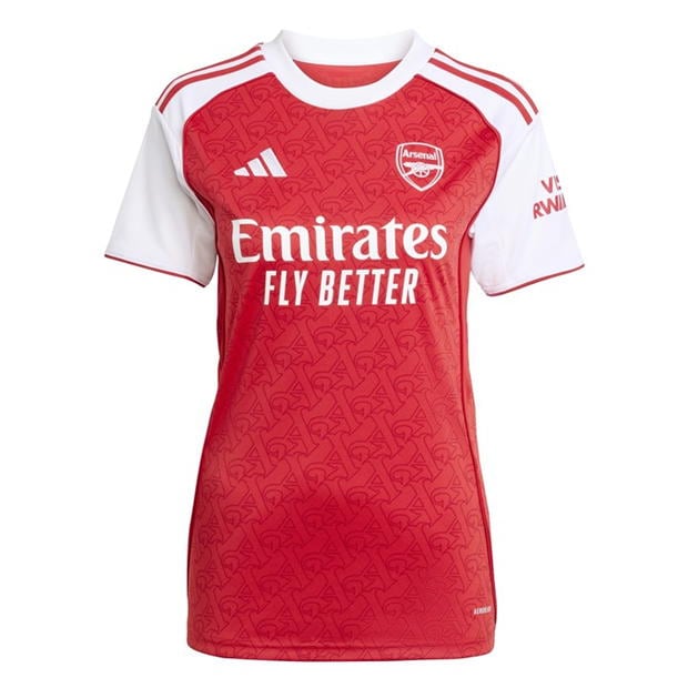 adidas Arsenal Home Shirt 2025 2026 Womens