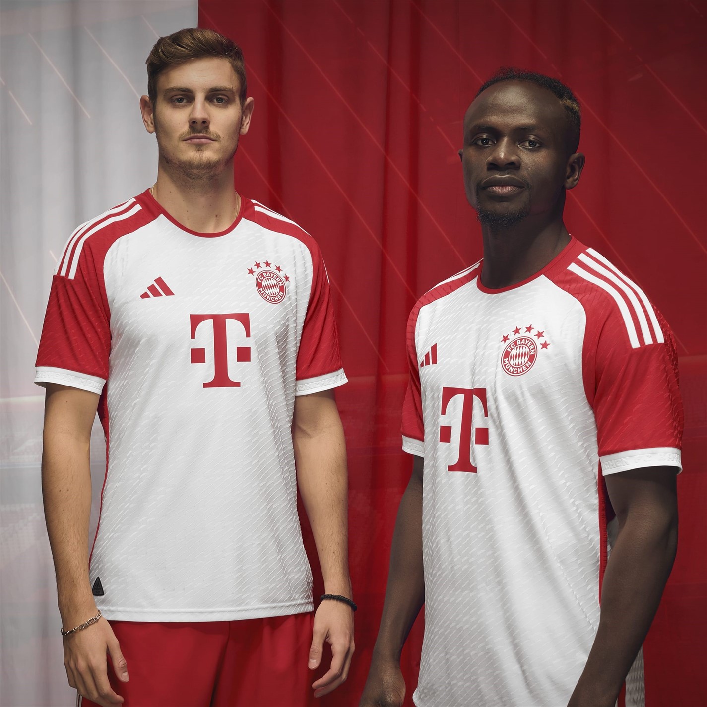 adidas Bayern Munich Authentic Home Shirt 2023 2024 Adults