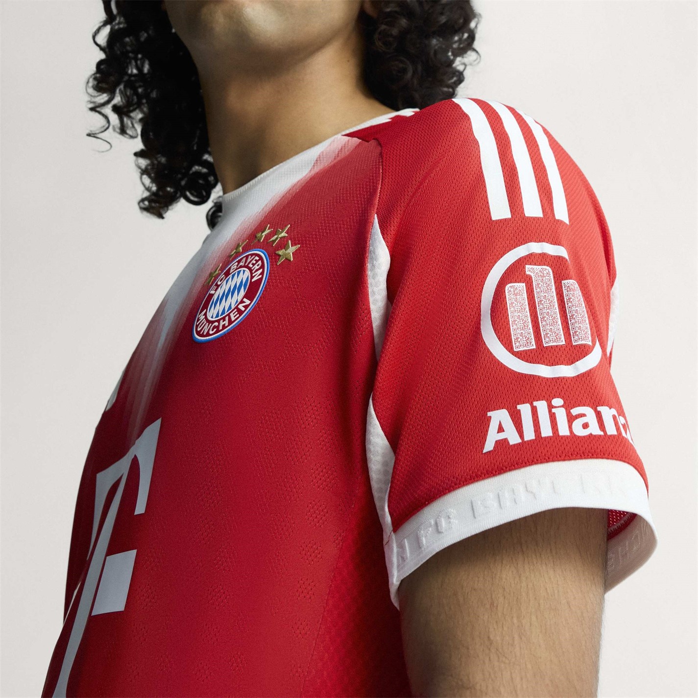 adidas Bayern Munich Authentic Home Shirt 2025 2026 Adults