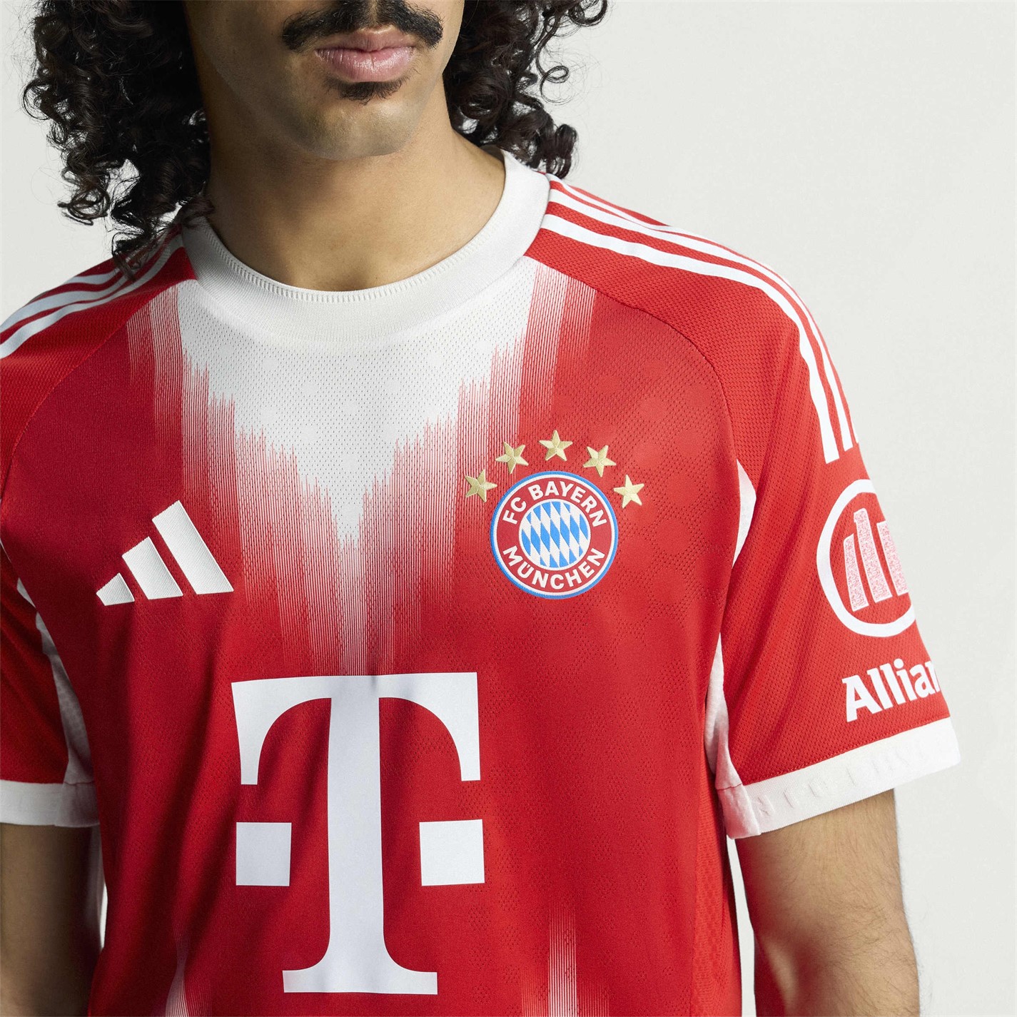 adidas Bayern Munich Authentic Home Shirt 2025 2026 Adults