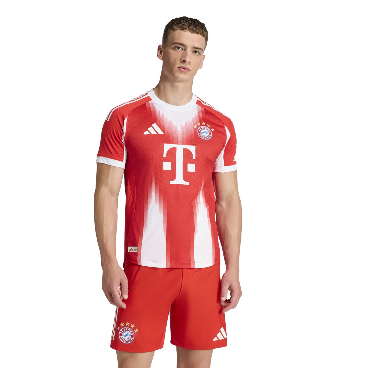 adidas Bayern Munich Authentic Home Shirt 2025 2026 Adults