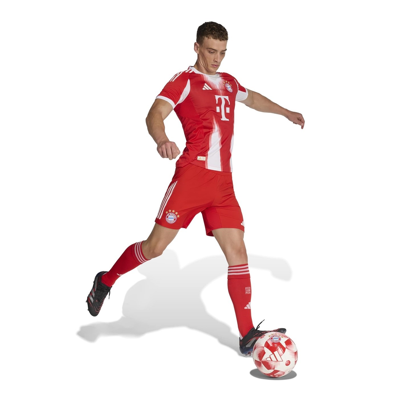 adidas Bayern Munich Authentic Home Shirt 2025 2026 Adults