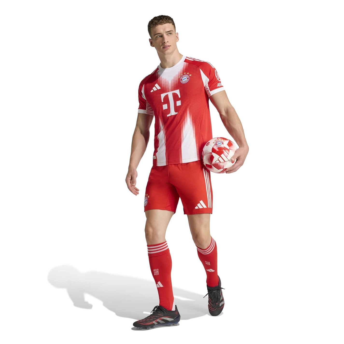 adidas Bayern Munich Authentic Home Shirt 2025 2026 Adults