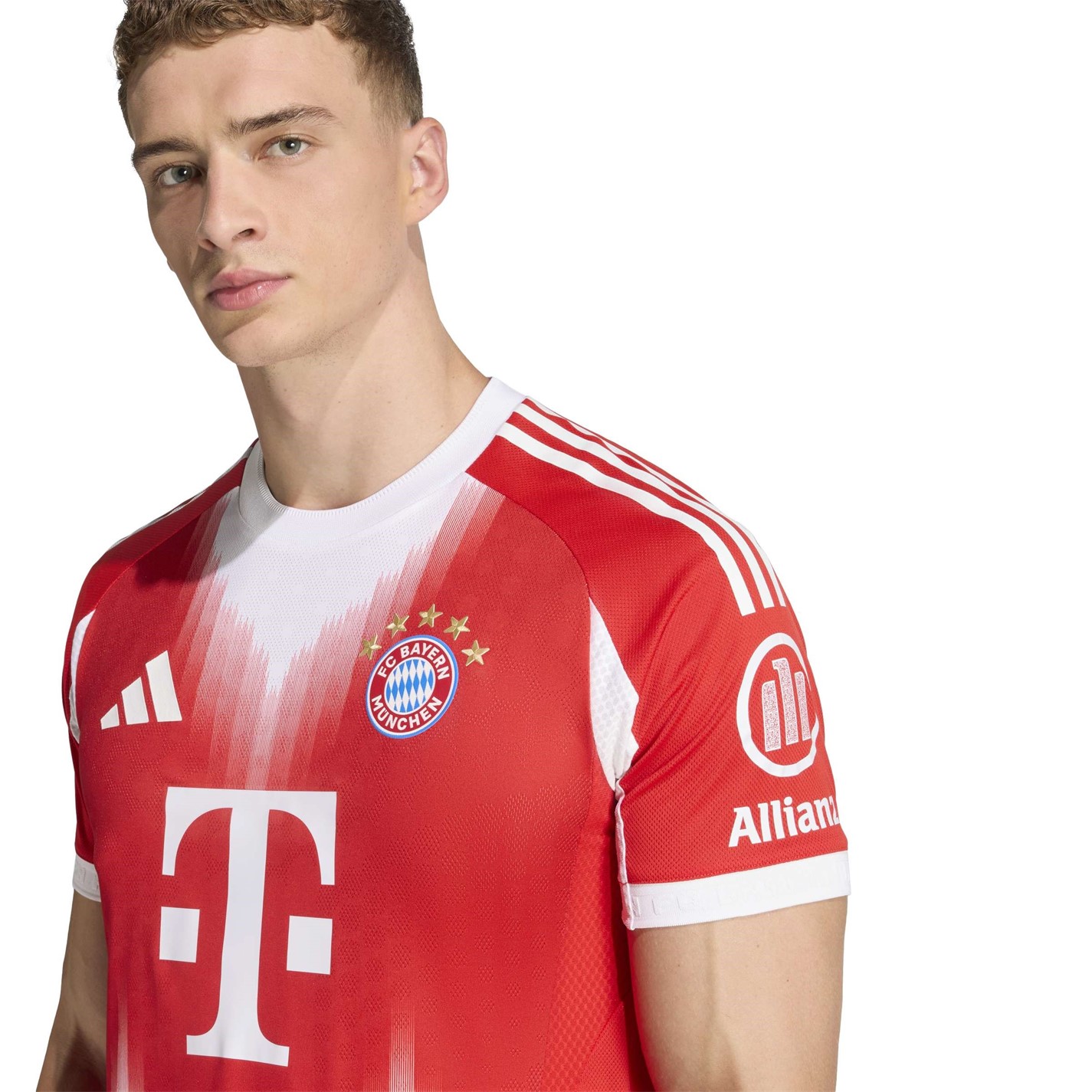 adidas Bayern Munich Authentic Home Shirt 2025 2026 Adults