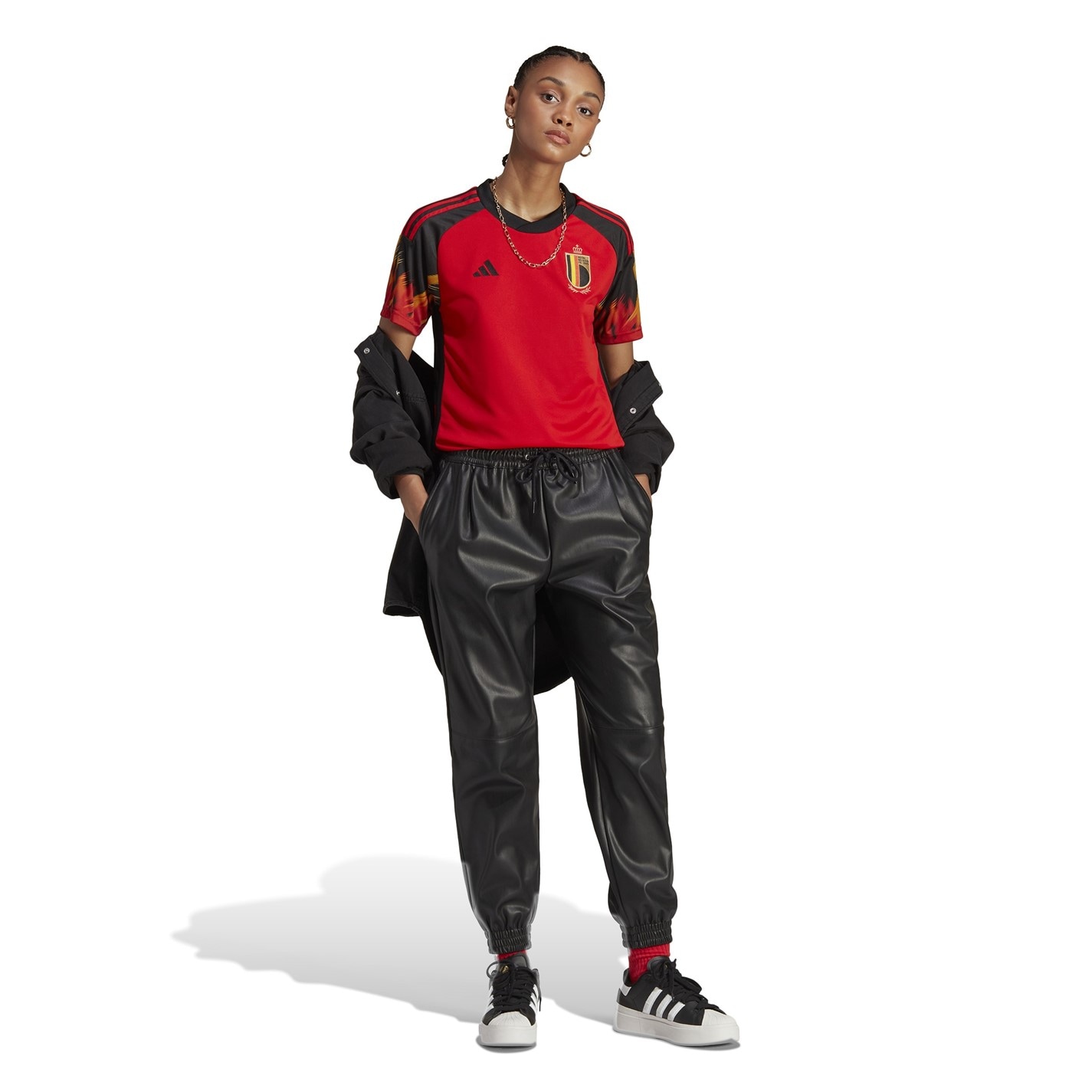 adidas Belgium Home Shirt 2022 Womens