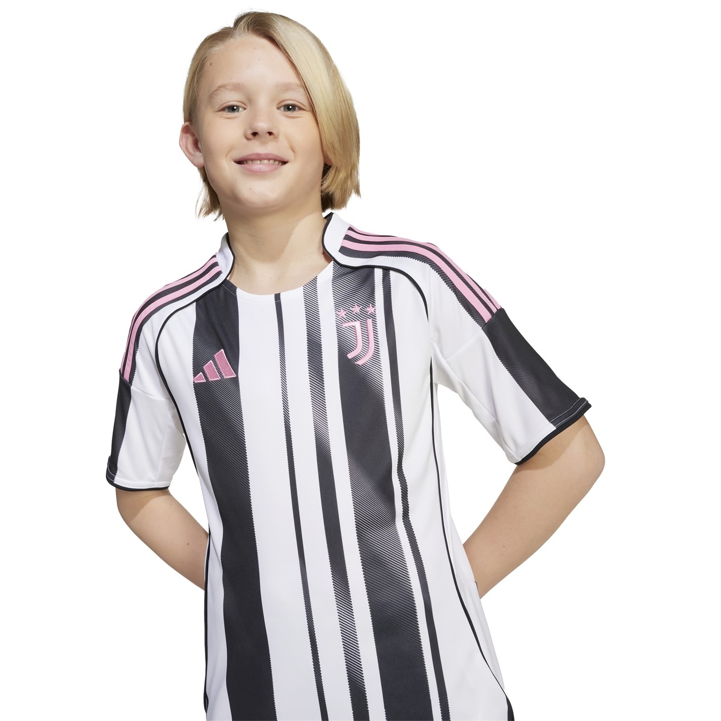 adidas Juventus 2025 2026 Home Shirt Juniors