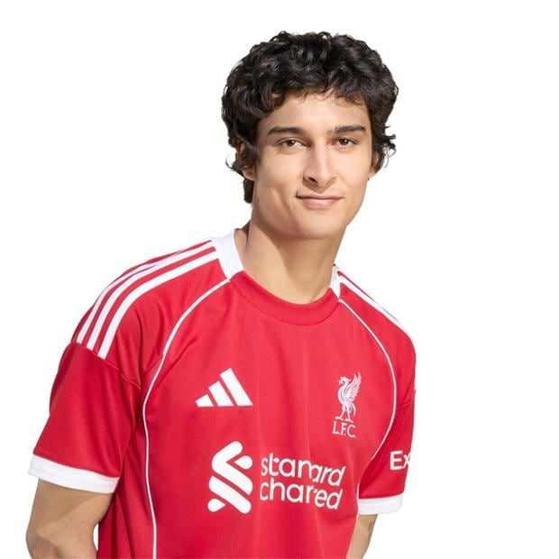 adidas Liverpool Home Shirt 2025 2026 Adults