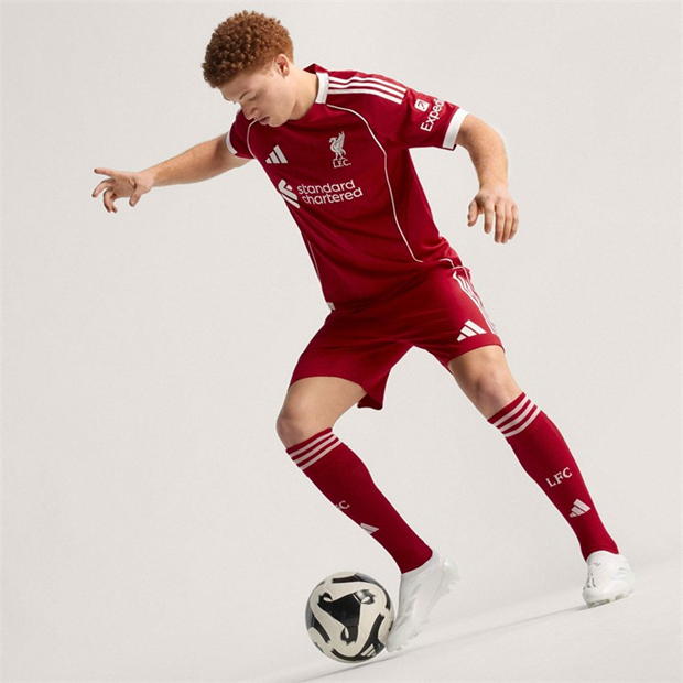 adidas Liverpool Authentic Home Shirt 2025 2026 Adults