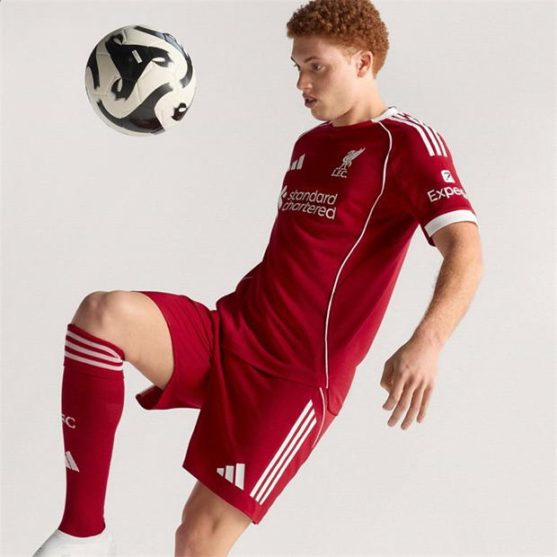 adidas Liverpool Authentic Home Shirt 2025 2026 Adults