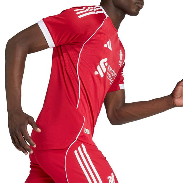 adidas Liverpool Authentic Home Shirt 2025 2026 Adults