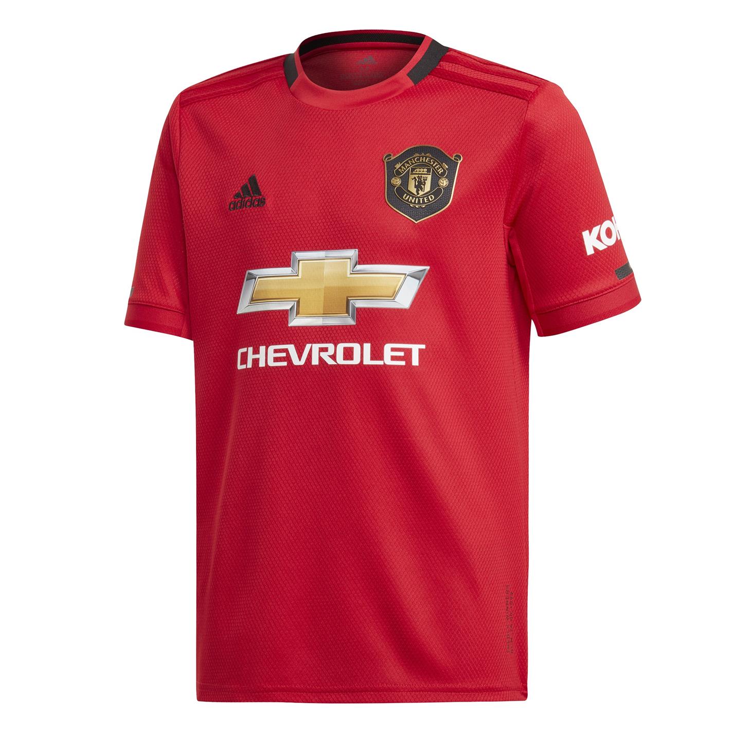 adidas Manchester United Home Shirt 2019 2020 Junior
