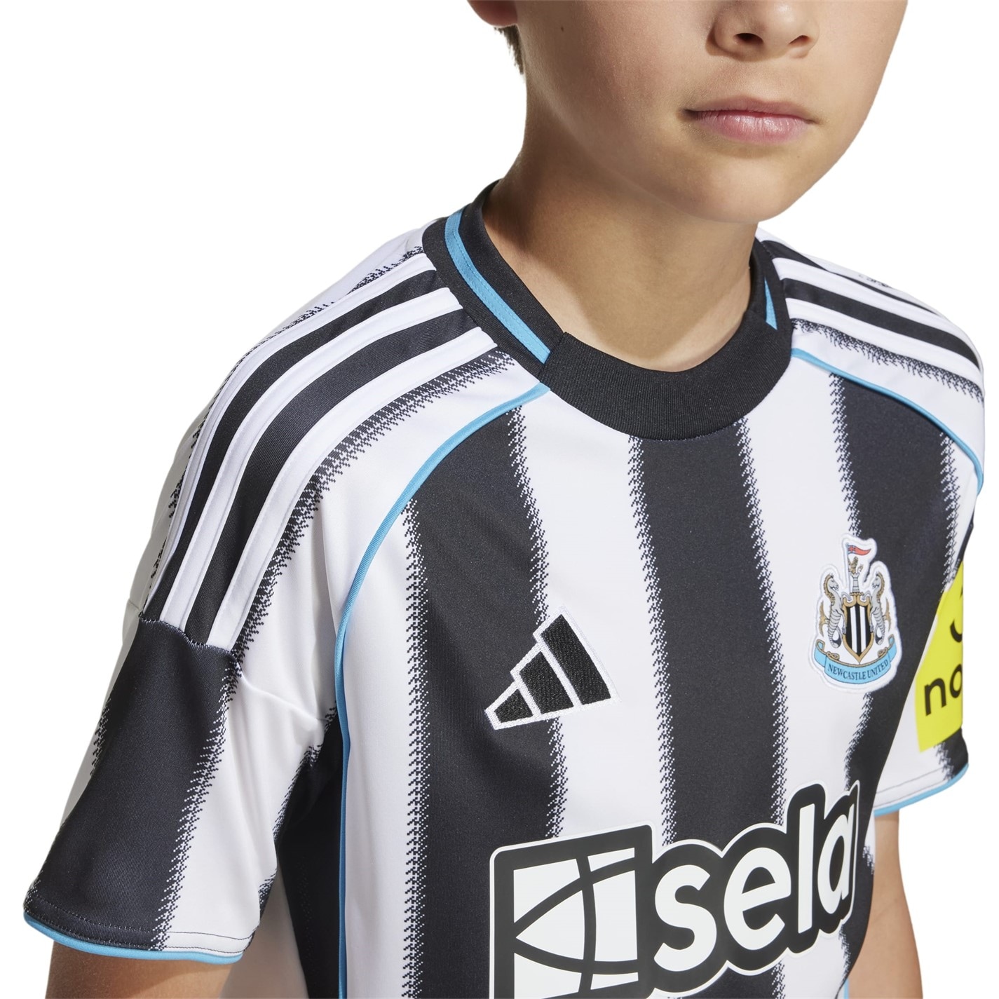 adidas Newcastle United Home Shirt 2025 2026 Juniors