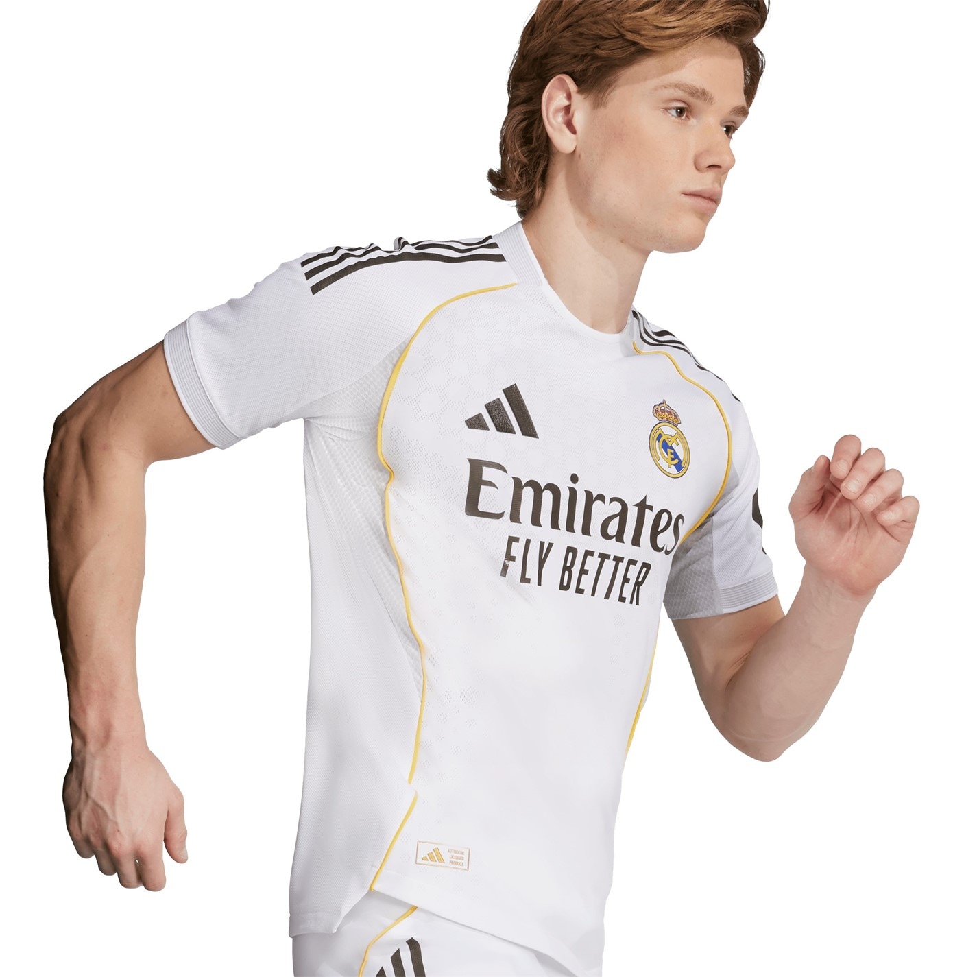 adidas Real Madrid Authentic Home Shirt 2025 2026 Adults