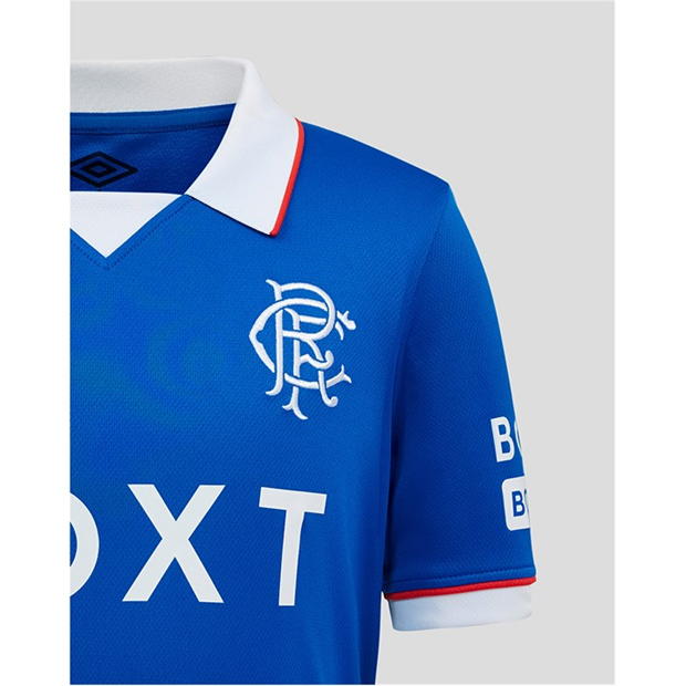 Castore Rangers Home Shirt 2025 2026 Juniors