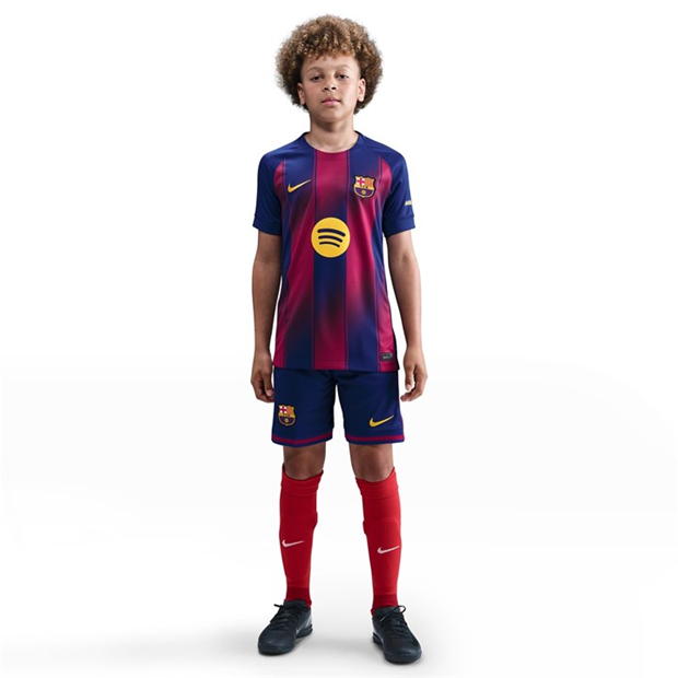 Nike Barcelona Home Shirt 2025 2026 Juniors