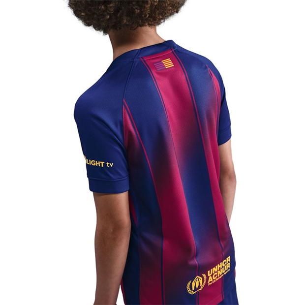 Nike Barcelona Home Shirt 2025 2026 Juniors