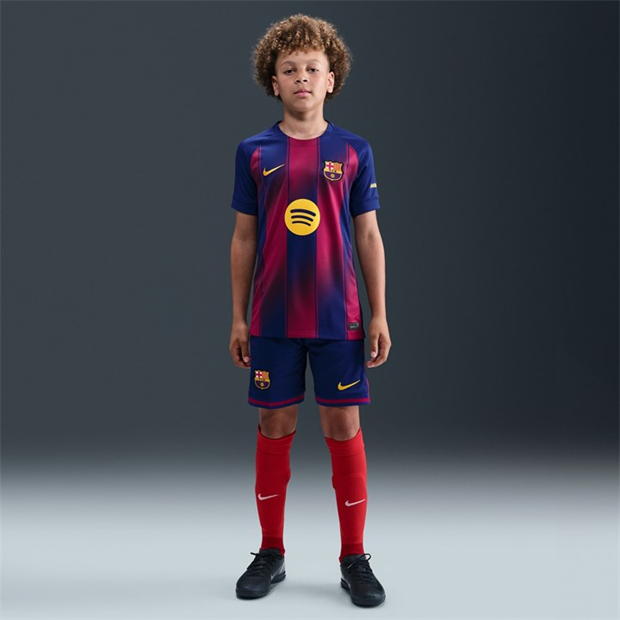 Nike Barcelona Home Shirt 2025 2026 Juniors