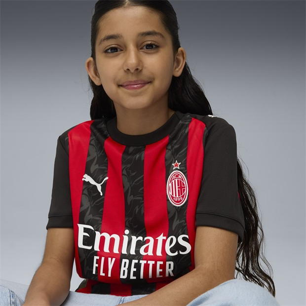 Puma AC Milan Home Shirt 2025/26 Juniors