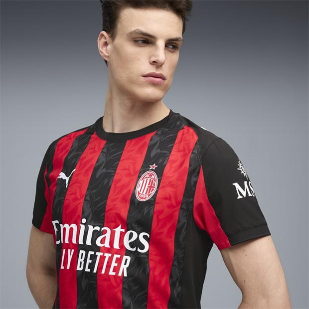 Puma AC Milan Authentic Home Shirt 2025 2026 Adults