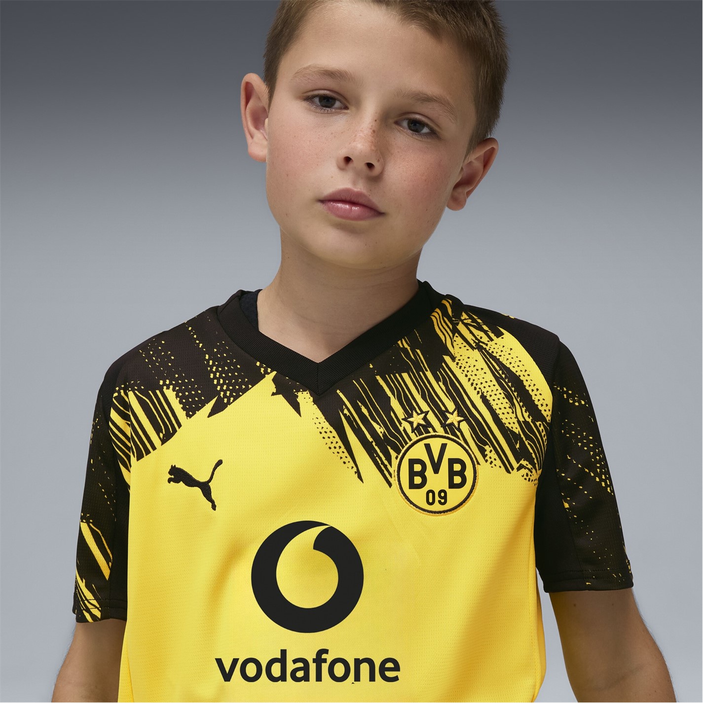 Puma Borussia Dortmund Home Shirt 2025 2026 Juniors