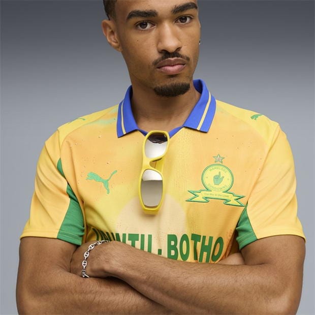 Puma x KidsSuper Mamelodi Sundowns Home Shirt 2025 2026 Juniors