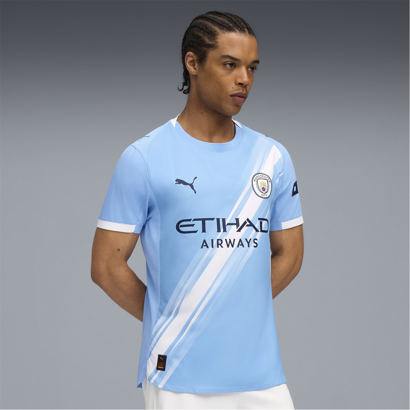 Puma Manchester City Home Shirt Authentic 2025 2026 Adults