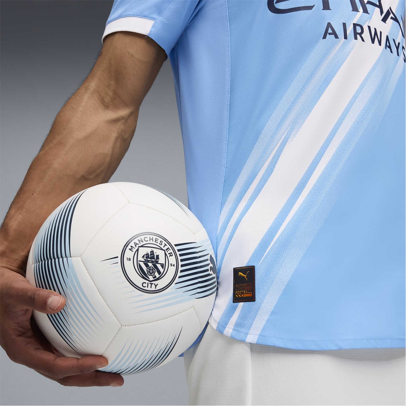 Puma Manchester City Home Shirt Authentic 2025 2026 Adults