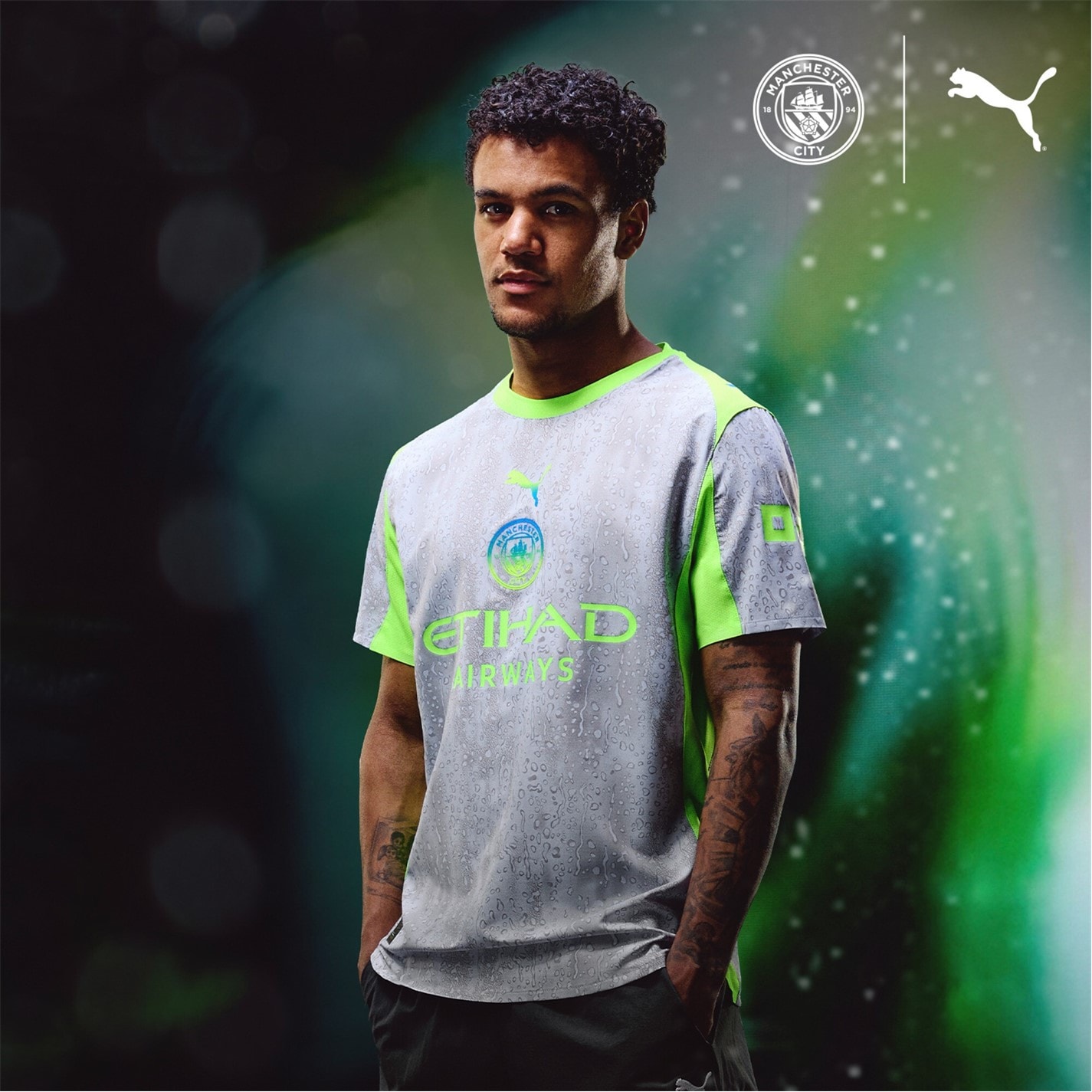 Puma Manchester City Authentic Home Shirt 2025 2026 Adults