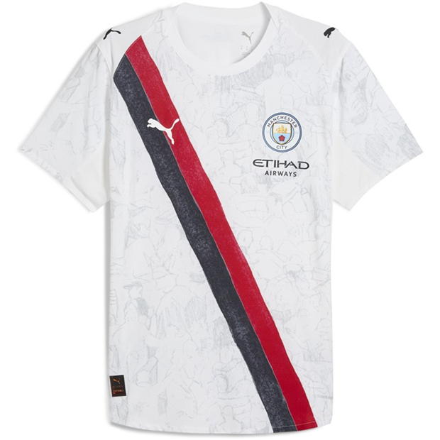 Puma x KidsSuper Manchester City Authentic Away Shirt 2025 2026 Mens