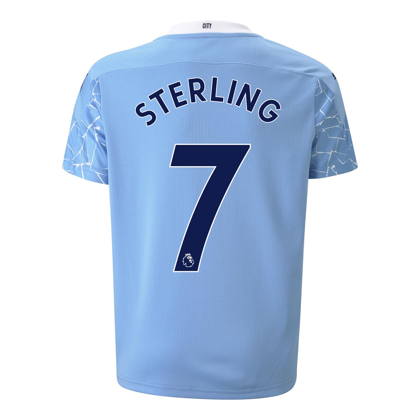 Puma Manchester City Raheem Sterling Home Shirt 2020 2021 Junior