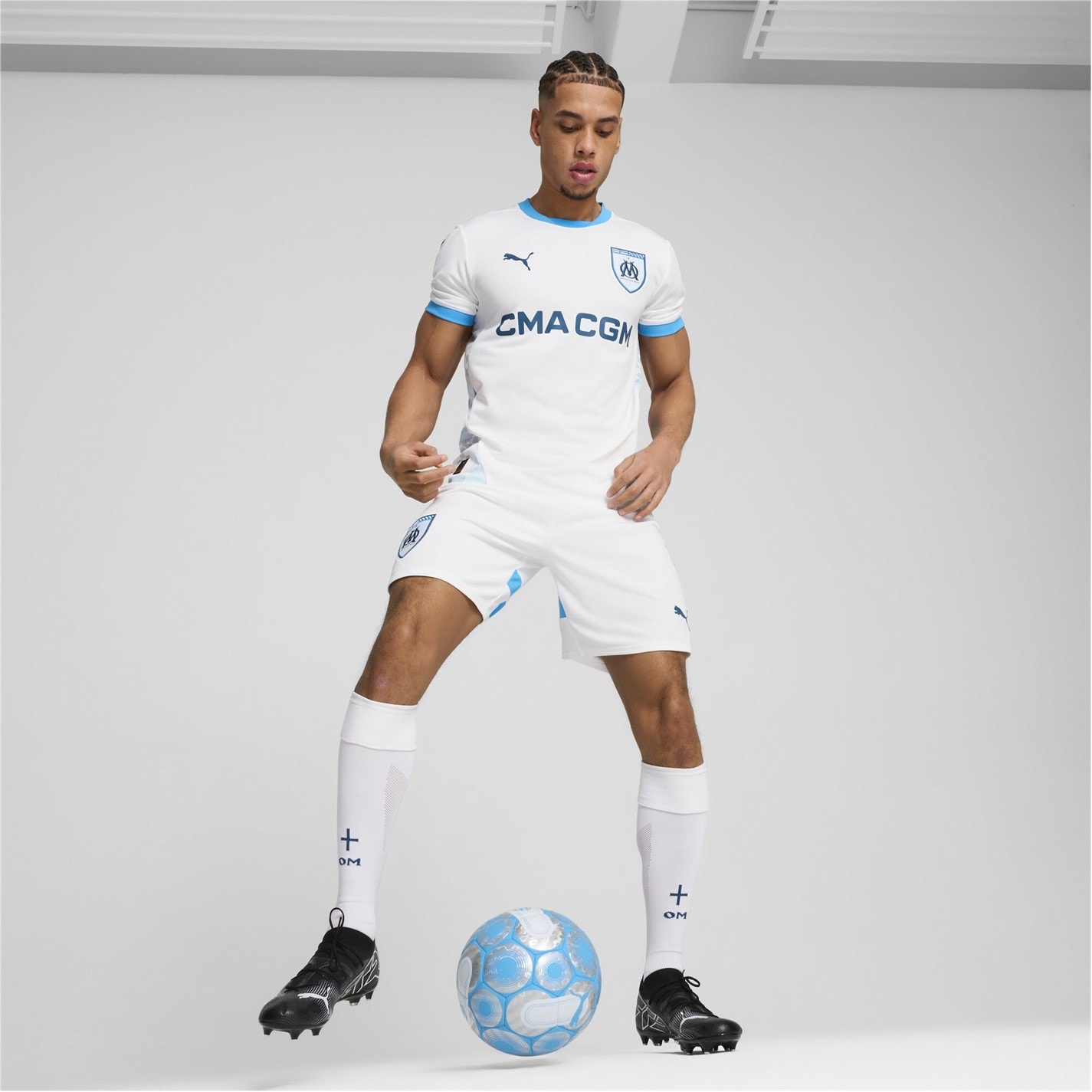 Puma Olympique De Marseille Home Shirt 2024 2025 Adults