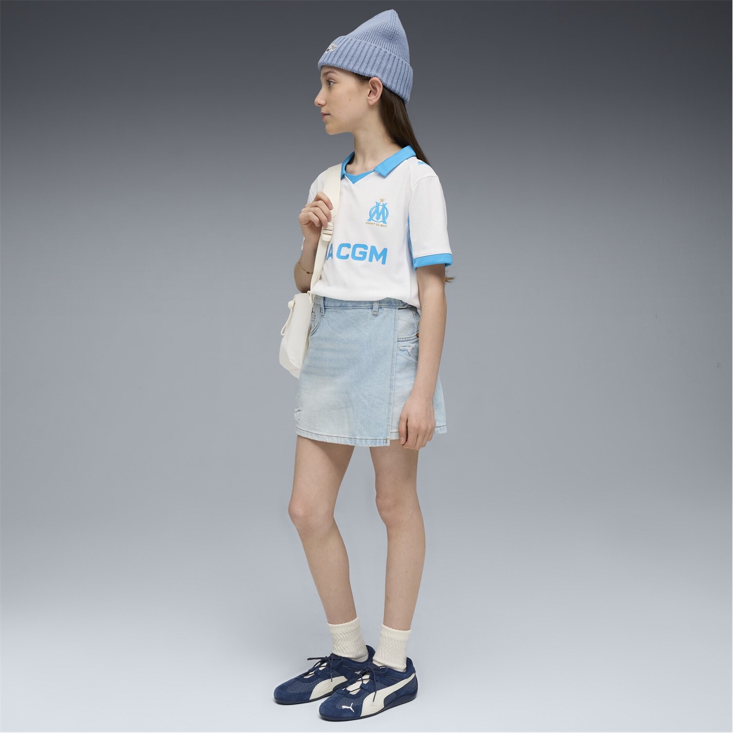 Puma Olympique Marseille Home Shirt 2025 2026 Juniors