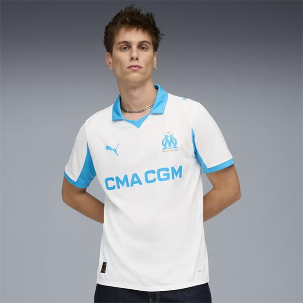 Puma Olympique Marseille Home Shirt 2025 2026 Adults
