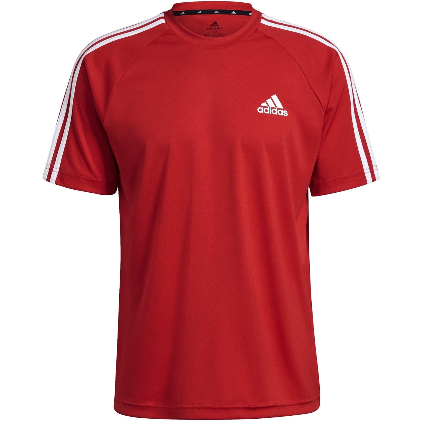 adidas Classic 3 Stripe Sereno T-Shirt Mens