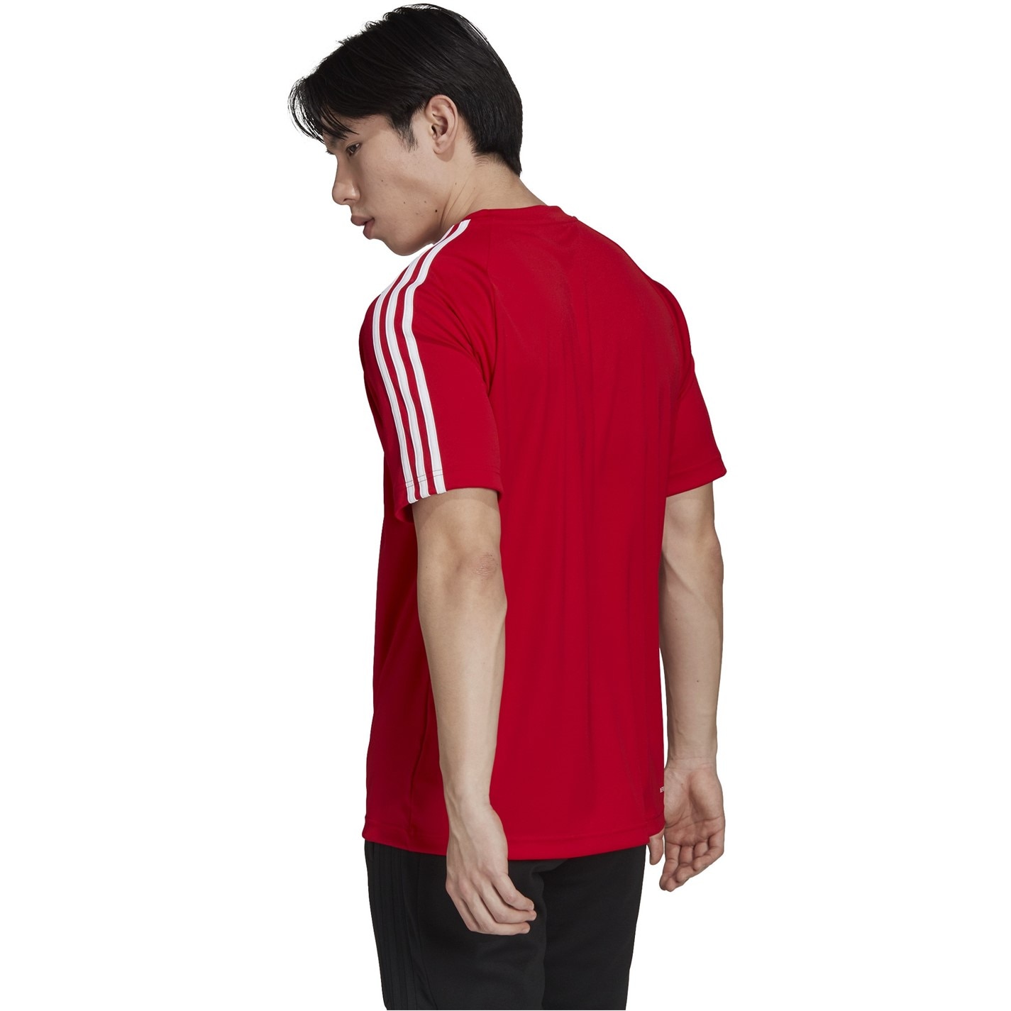 adidas Classic 3 Stripe Sereno T Shirt Mens