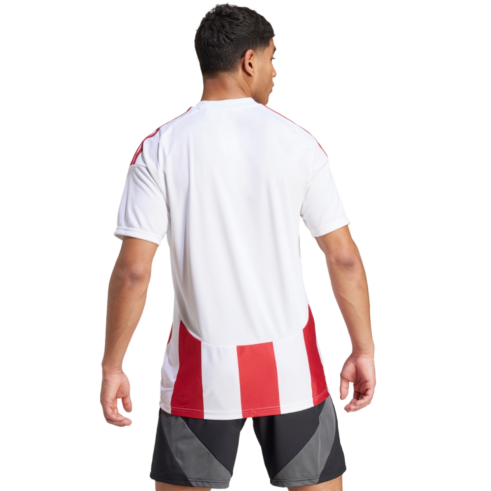 adidas Striped 24 Jersey Men's T-shirt White-Red IW2142