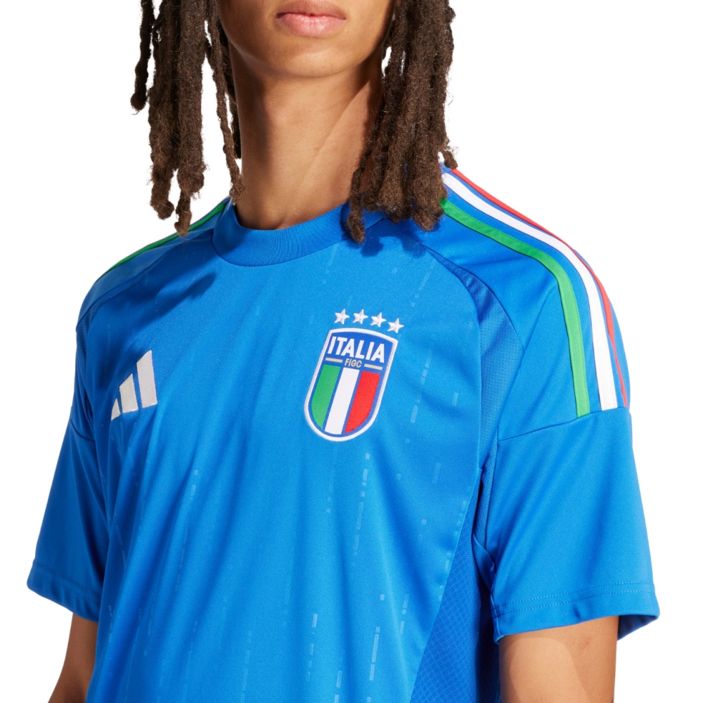 Men's T-shirt adidas Italy 24 Home blue IN0657