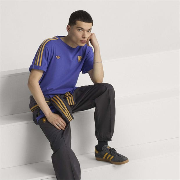 adidas Manchester Icon T-Shirt Mens