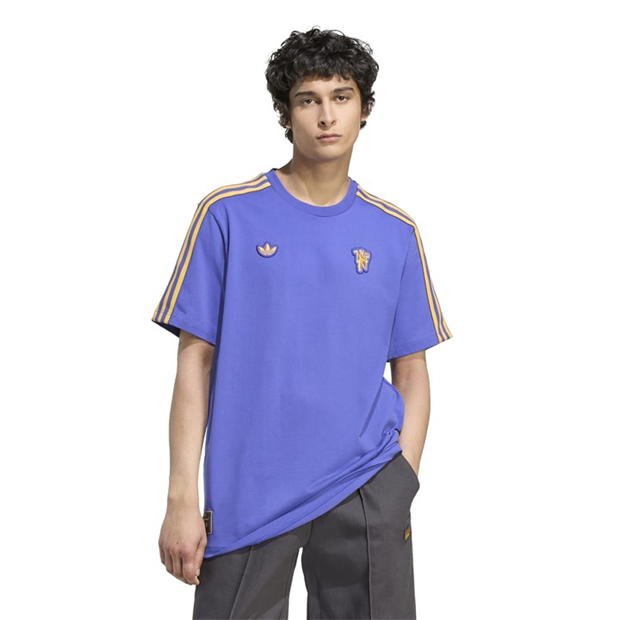 adidas Manchester Icon T-Shirt Mens