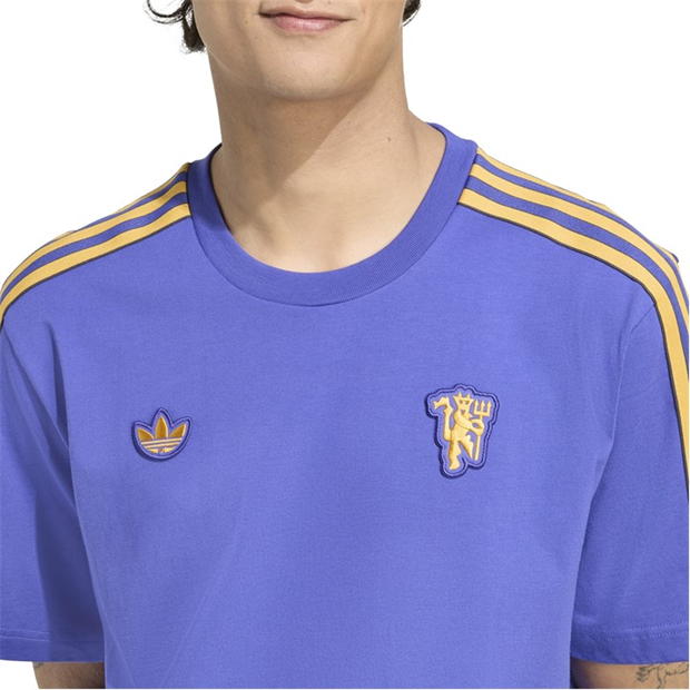 adidas Manchester Icon T-Shirt Mens