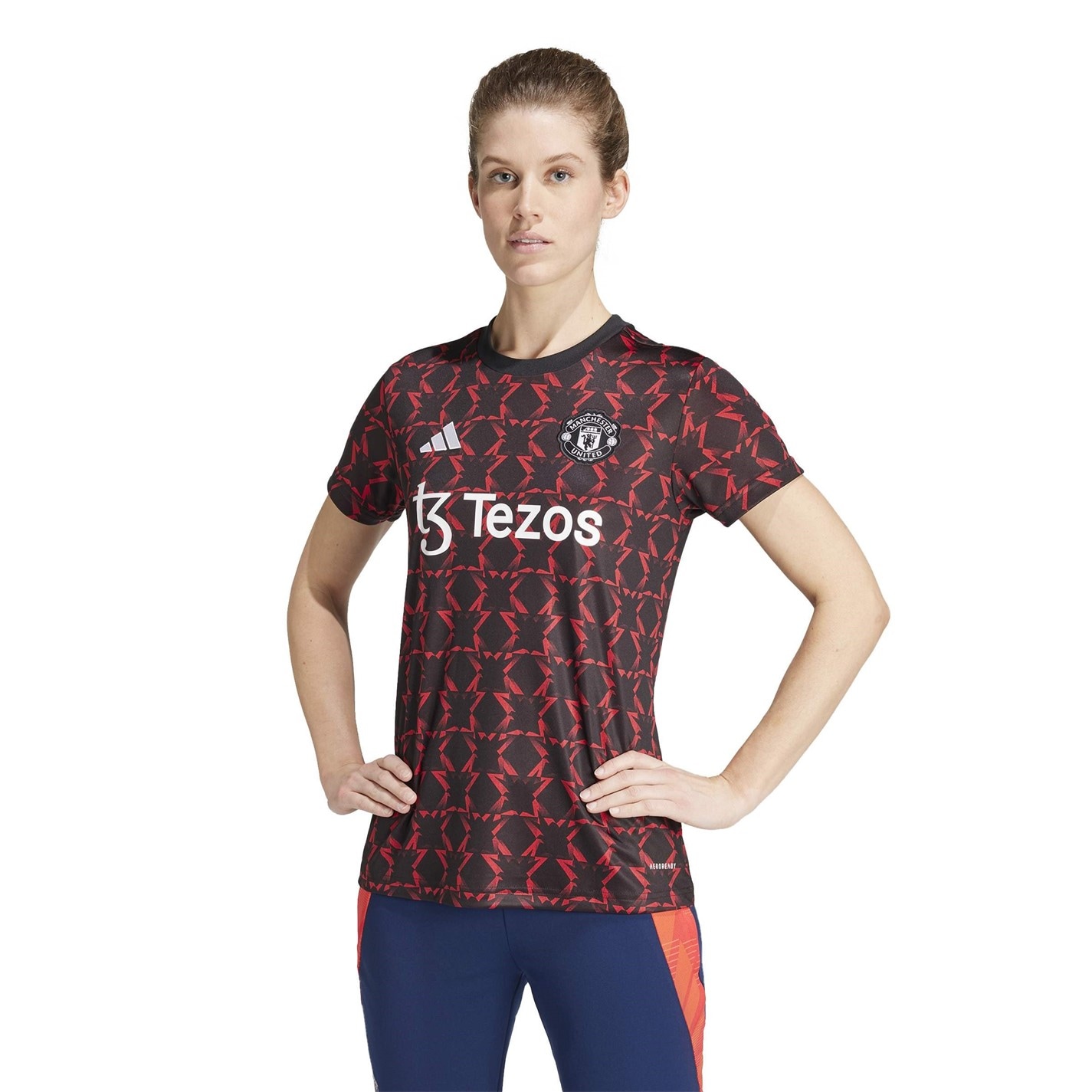 adidas Manchester United Pre-Match Shirt 2024 2025 Womens