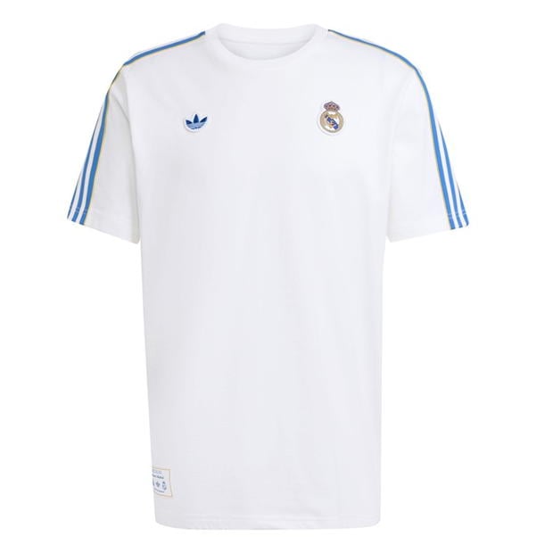 adidas Real Madrid Icon T-Shirt 2025 2026 Mens