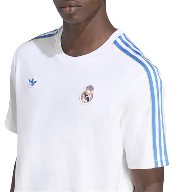 adidas Real Madrid Icon T-Shirt 2025 2026 Mens