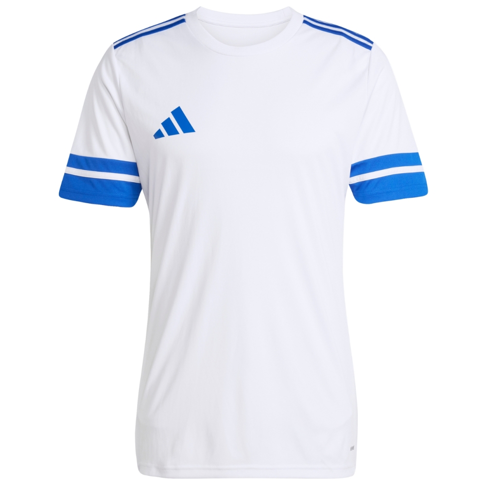 Men's adidas Squadra 25 T-shirt white and blue JG5827