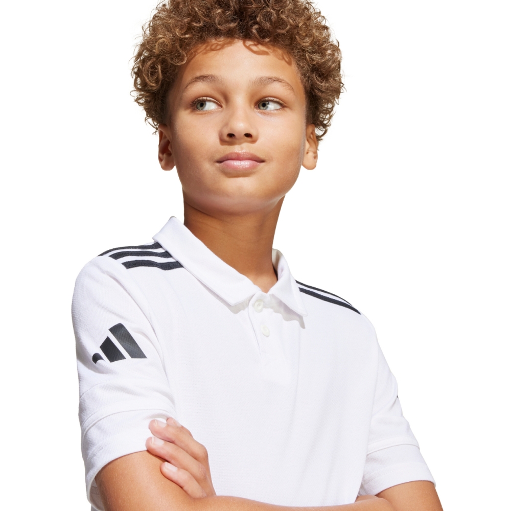 Children's T-shirt adidas Squadra 25 Polo white JY3414