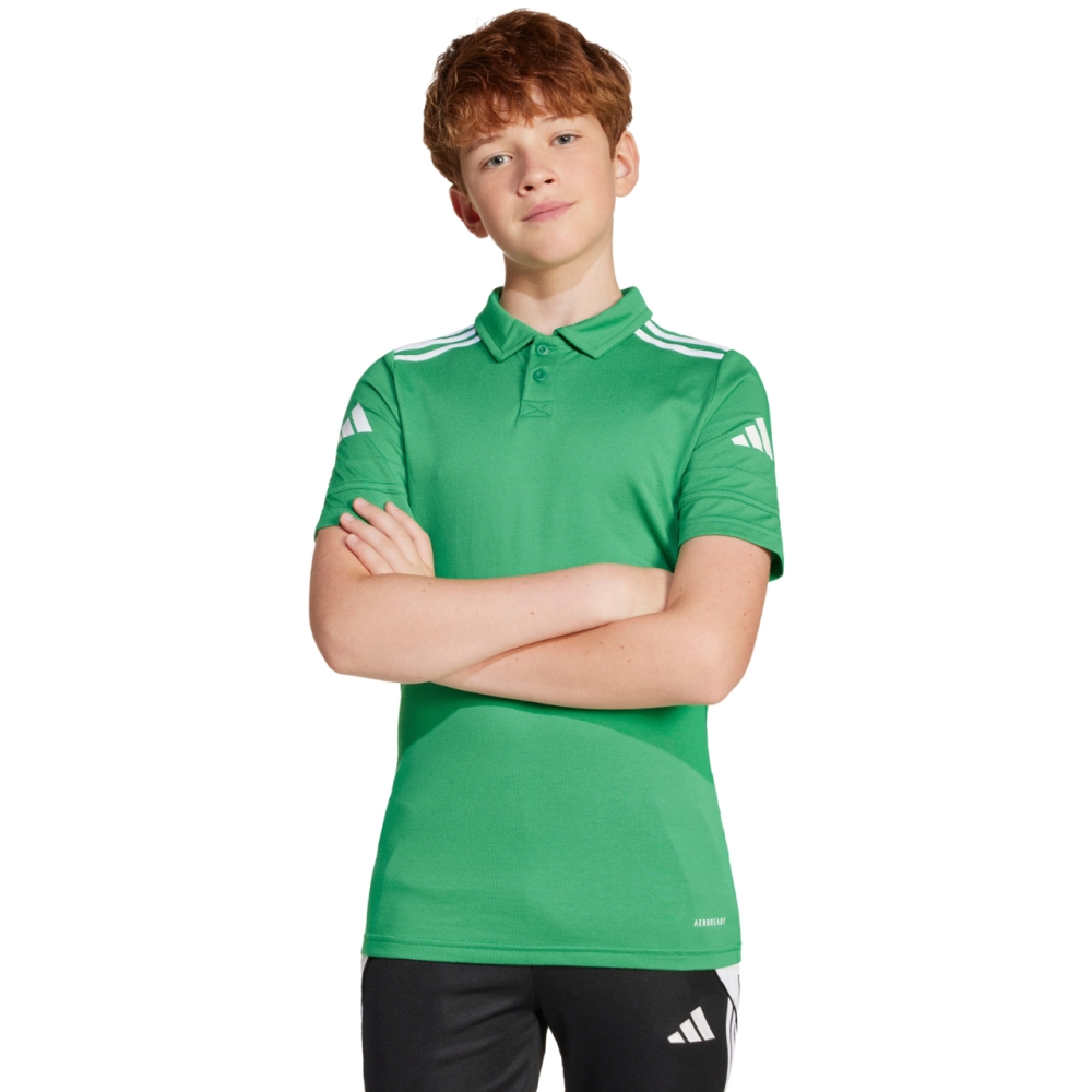 adidas Squadra 25 Polo children's T-shirt green JY3410