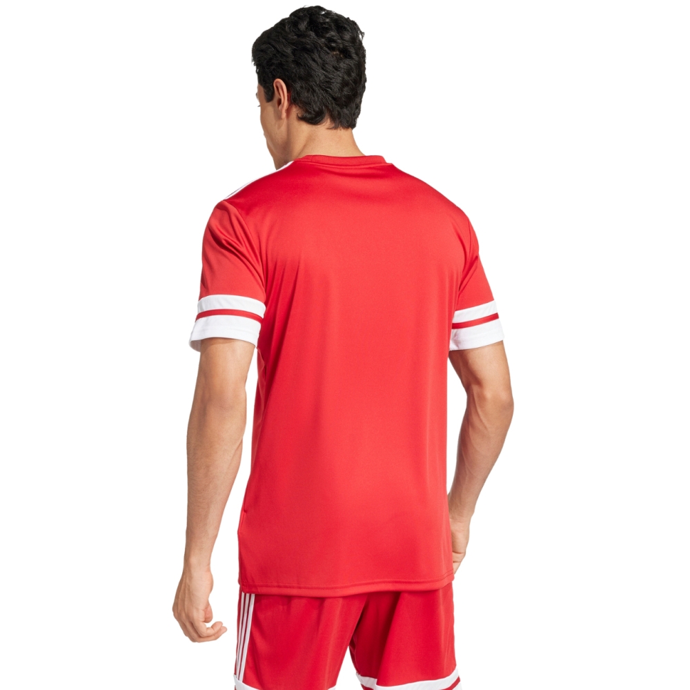 Men's adidas Squadra 25 T-shirt red JE2601