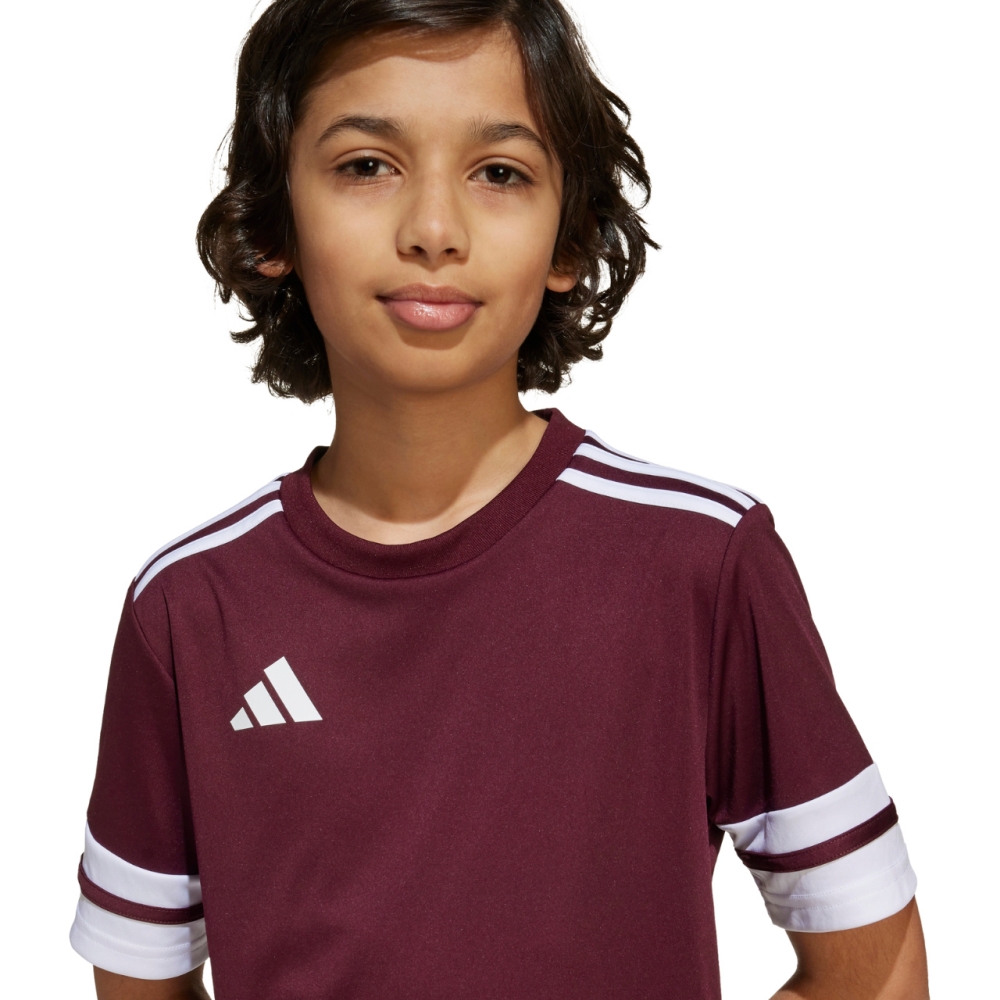 adidas Squadra 25 burgundy T-shirt for children JC8667