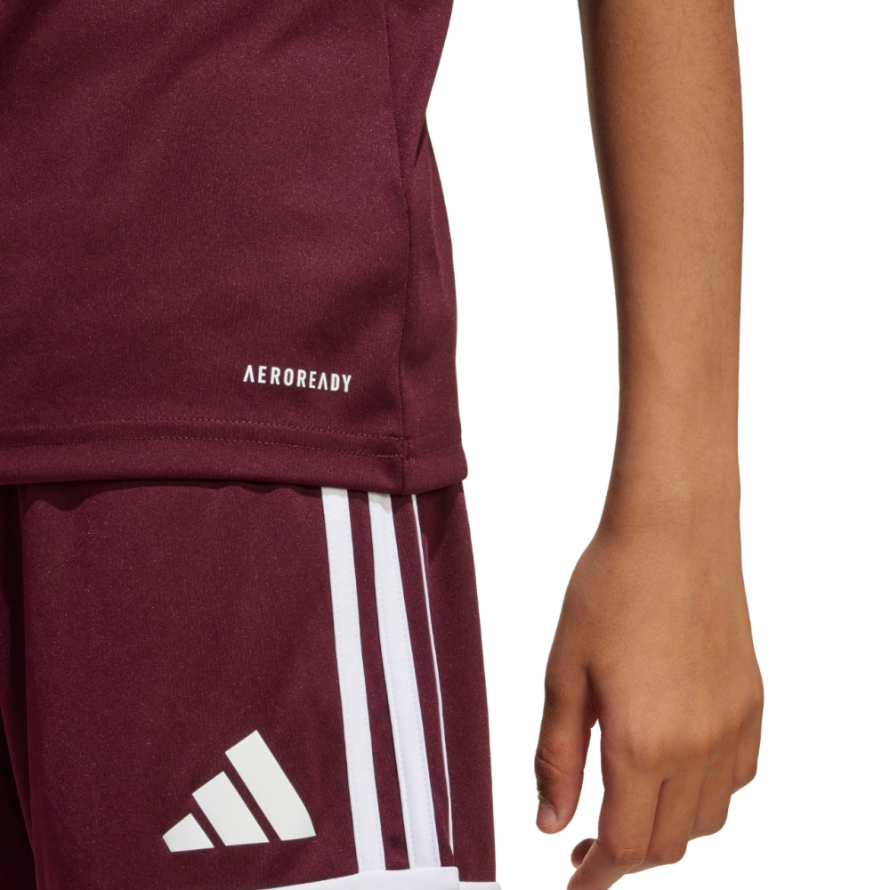 adidas Squadra 25 burgundy T-shirt for children JC8667