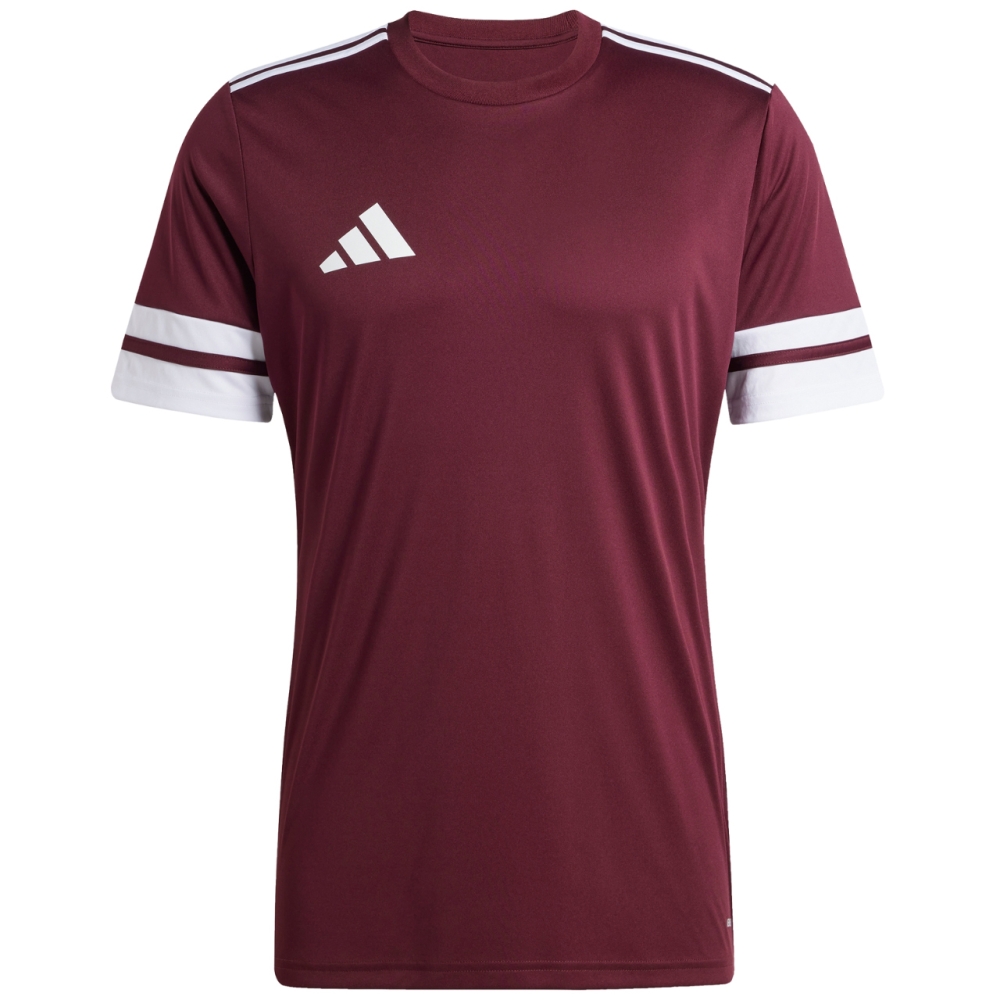 adidas Squadra 25 burgundy men's T-shirt JC8675